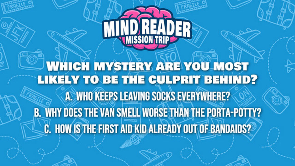 Mind Reader: Mission Trip image number null